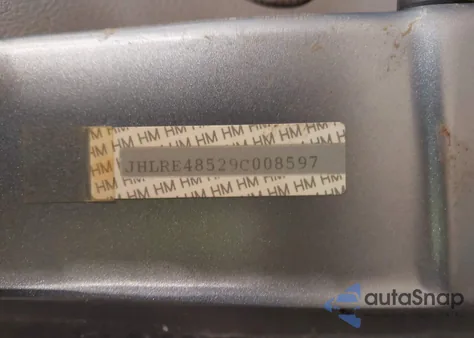 2009 Honda Cr-V Ex z USA, uszkodzony, nr VIN JHLRE48529C008597